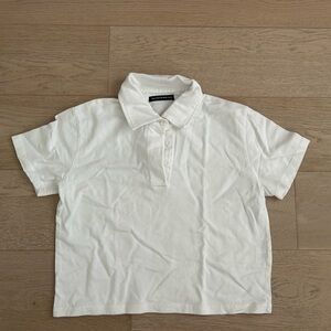 Brandy Melville White Short Sleeve Tee